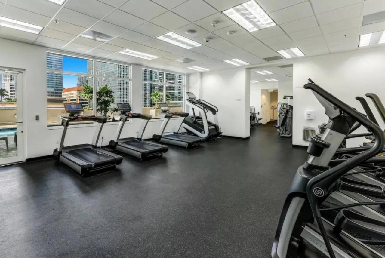 Modern 1 Bed In The Heart Of Brickell With Free Parking Lejlighed Miami Eksteriør billede