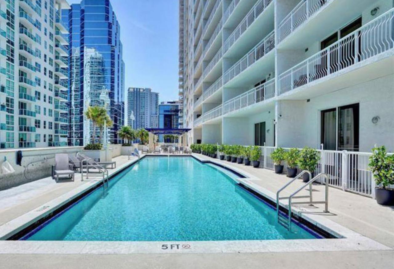 Modern 1 Bed In The Heart Of Brickell With Free Parking Lejlighed Miami Eksteriør billede
